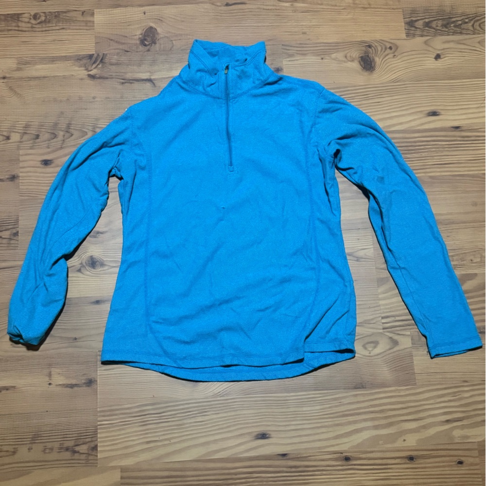 Alpine Design Teal Striped Pullover
